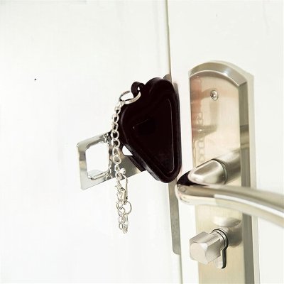 Serrure de Porte - SecurityDoorLock™ - Noir - Passion brico