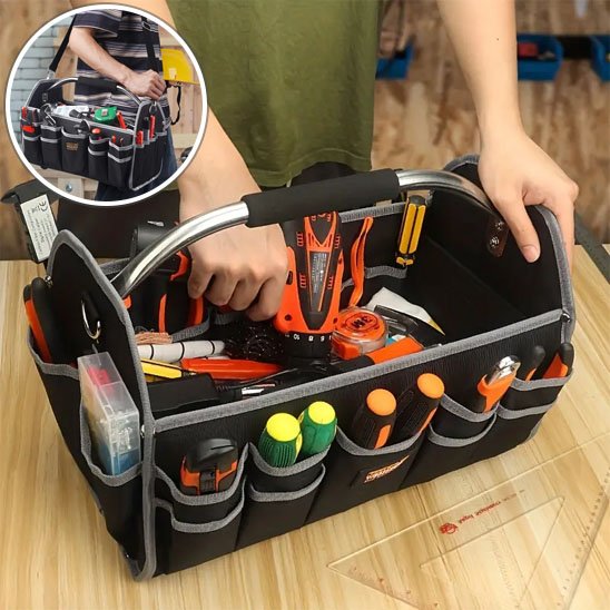 caisse a outils avec grande ouverture