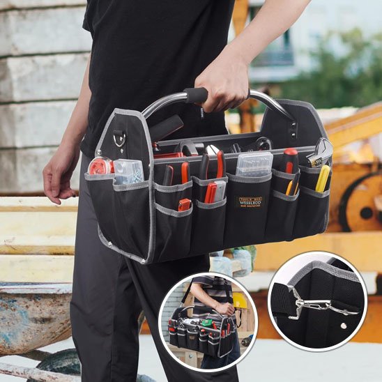 caisse a outils avec poigner rigide