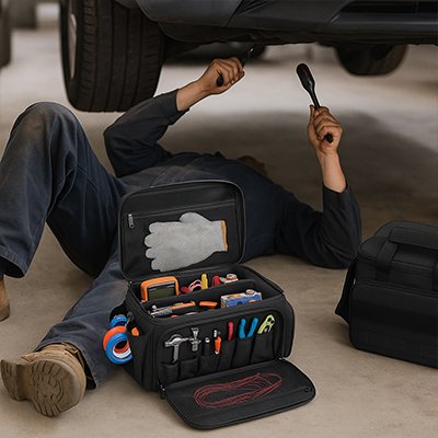 caisse a outils avec rangement