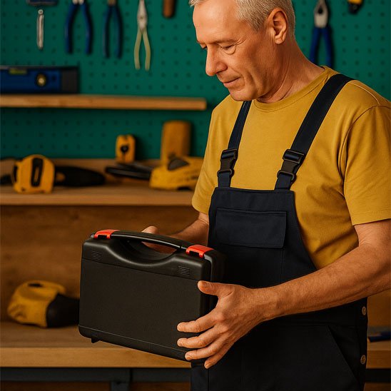 Caisse à outils polyfonctionnel