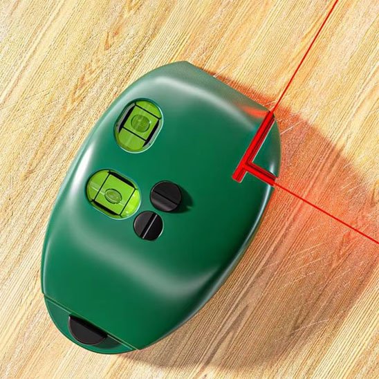 Niveau laser en forme de souris