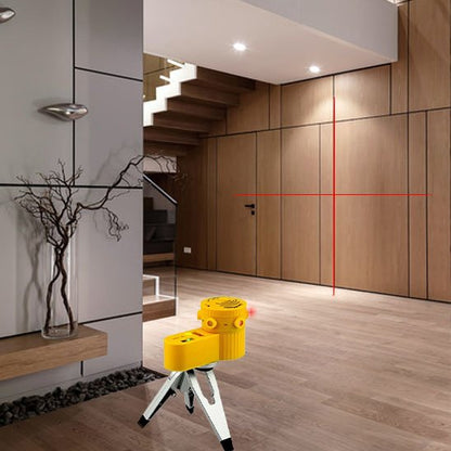 Niveau laser jaune vif