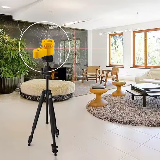 Niveau laser-lumineux