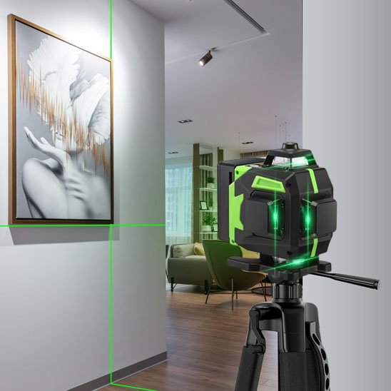 Niveau laser trépied