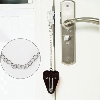 Serrure de Porte - SecurityDoorLock™ - Noir - Passion brico