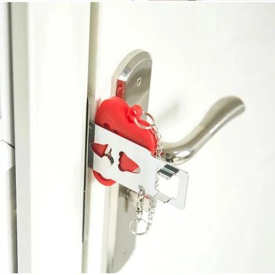 Serrure de Porte - SecurityDoorLock™ - Rouge - Passion brico