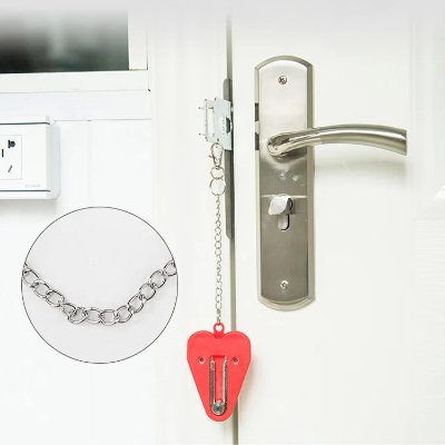 Serrure de Porte - SecurityDoorLock™ - Rouge - Passion brico